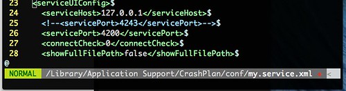 CrashPlan change service port CrashPlan change service port